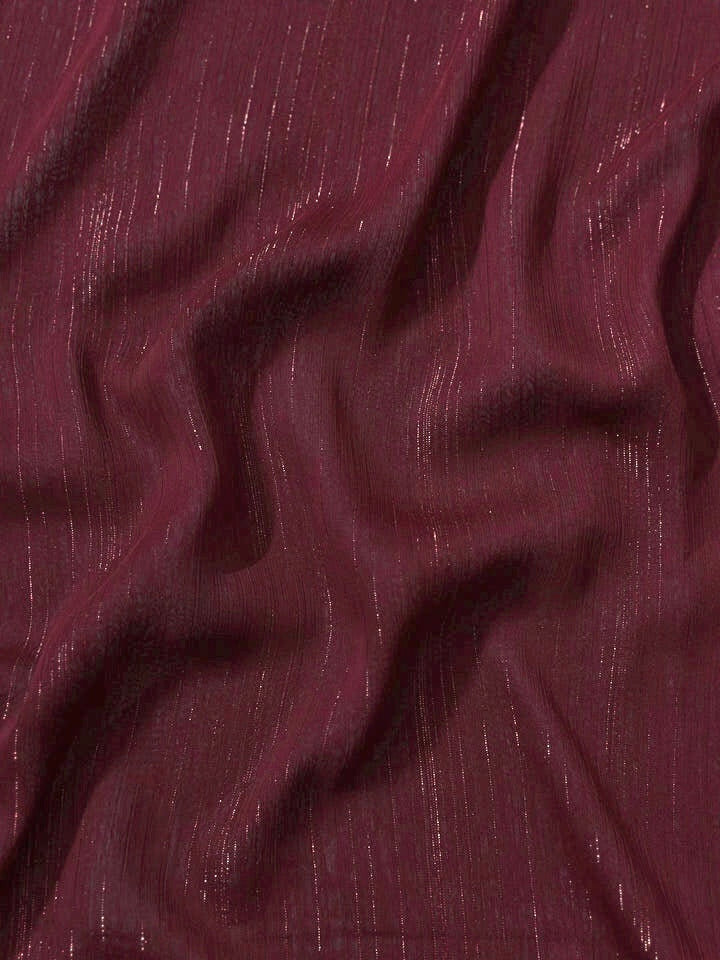 Celestial Georgette - Dark Sienna